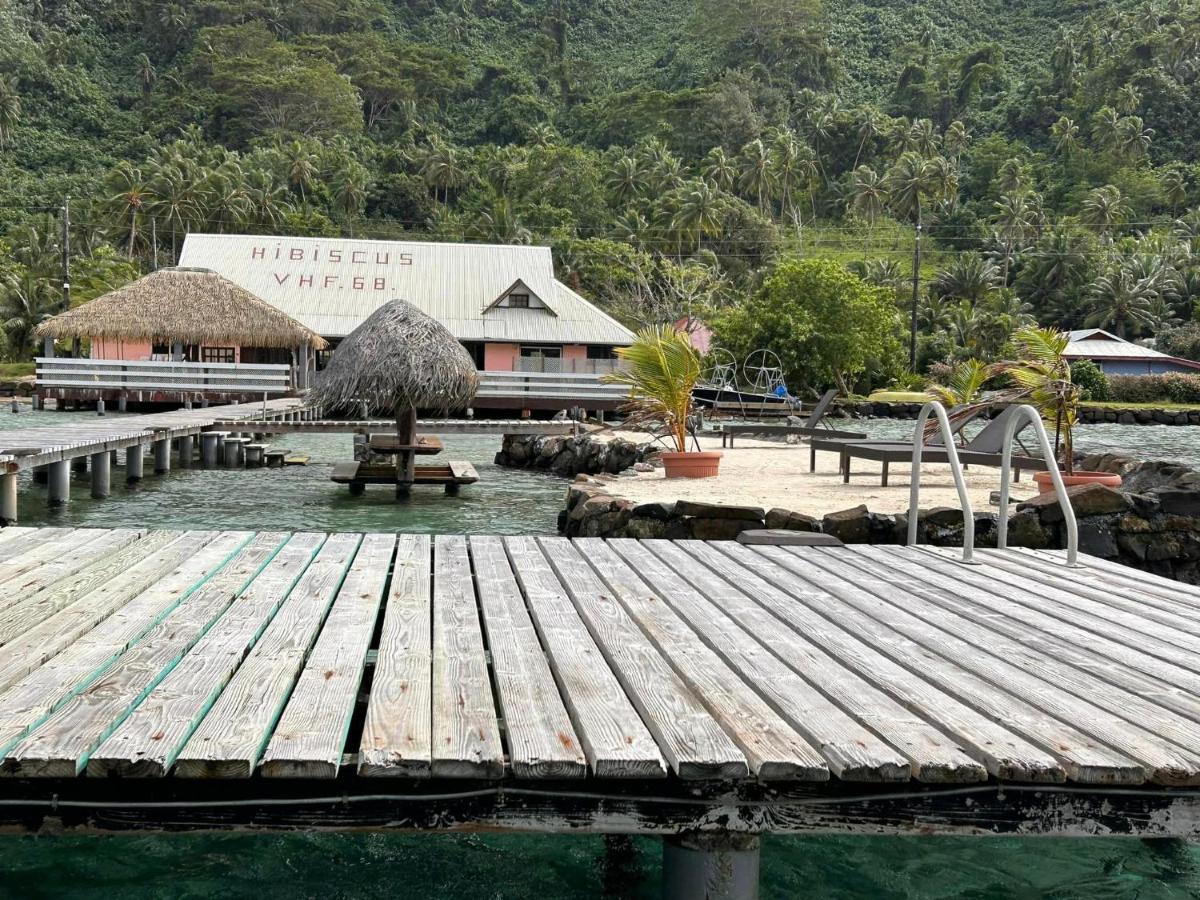 Pension Hibiscus Taha'A Vaitoare  エクステリア 写真