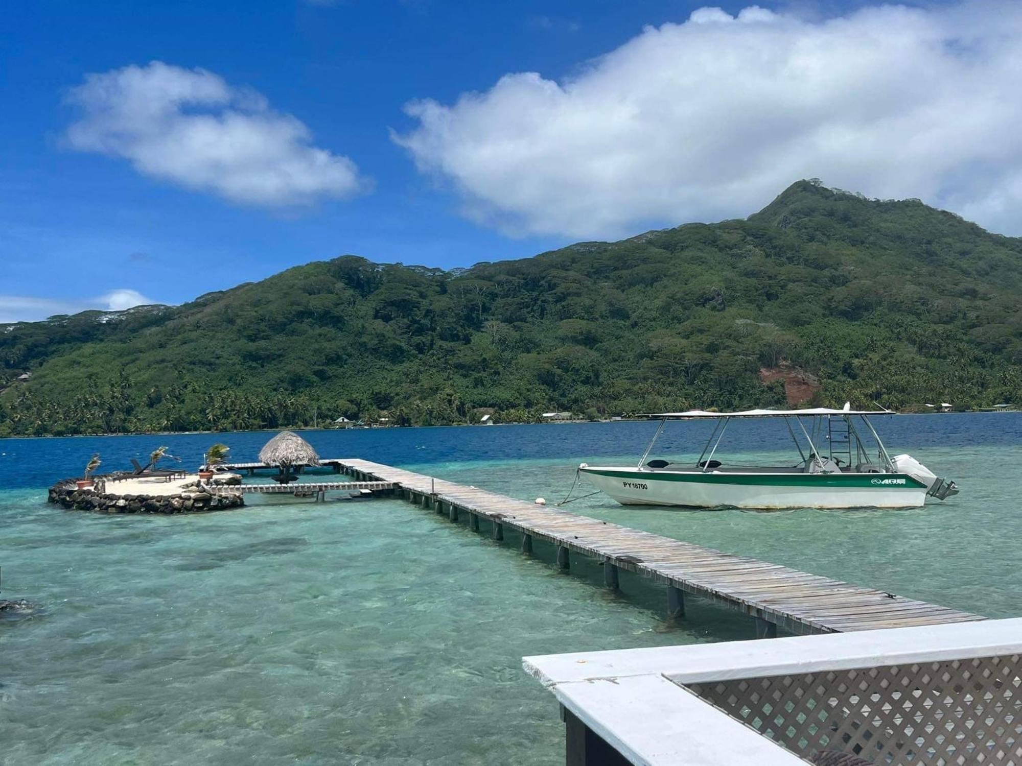 Pension Hibiscus Taha'A Vaitoare  エクステリア 写真