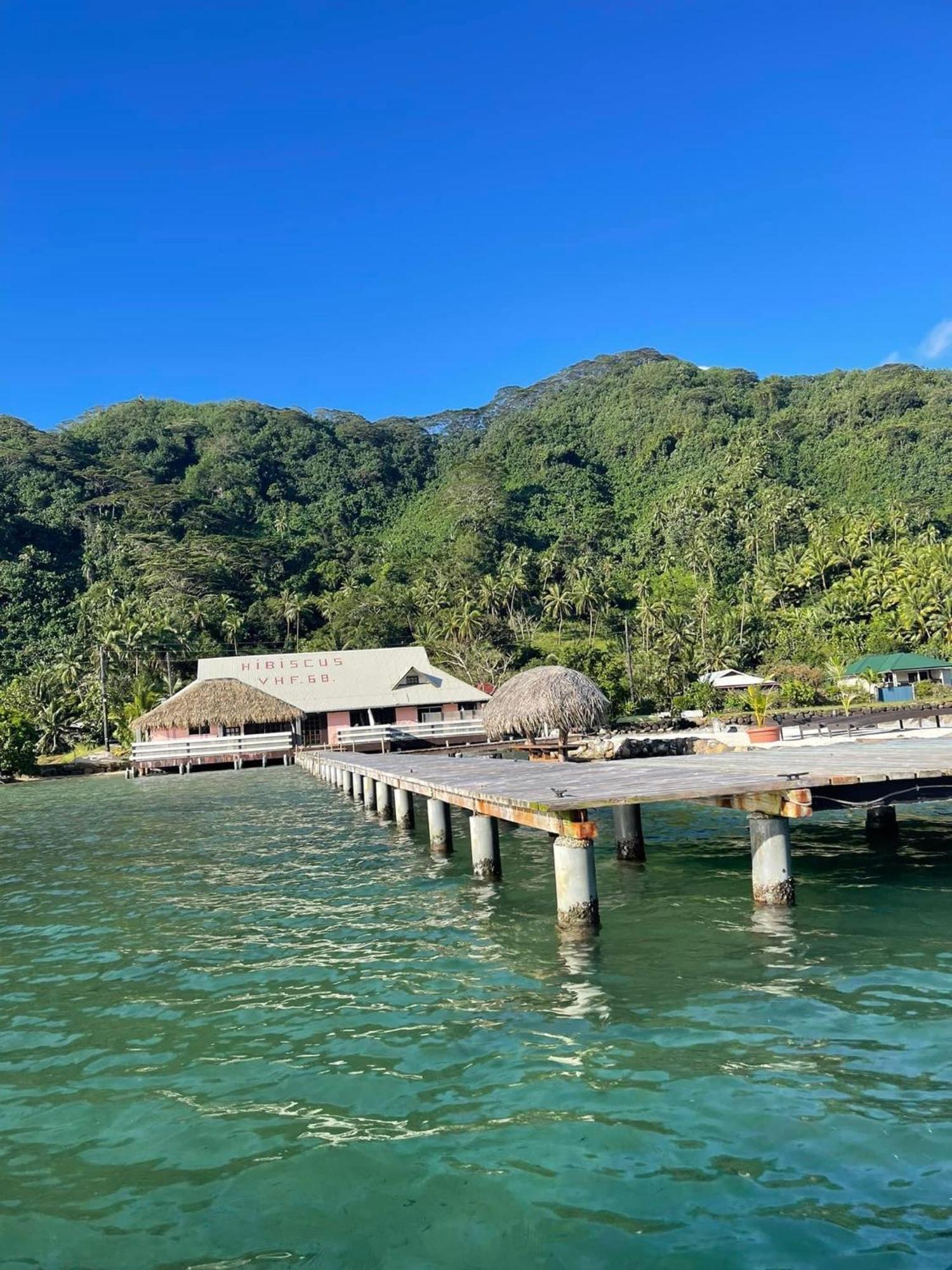 Pension Hibiscus Taha'A Vaitoare  エクステリア 写真